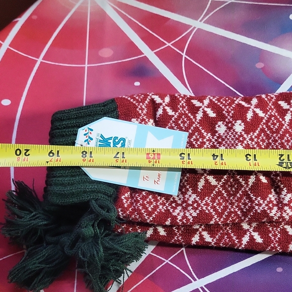 NWT Fair Isle Nordic slipper socks - Picture 6 of 7